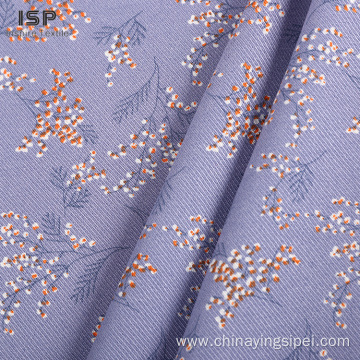 Stocklot Material Textile Printed Rayon Big Twill Fabric